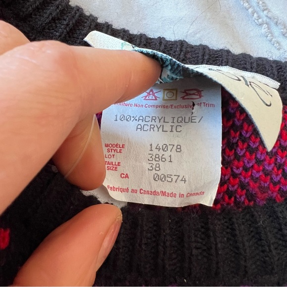 vintage longline tunic sweater - Picture 11 of 11